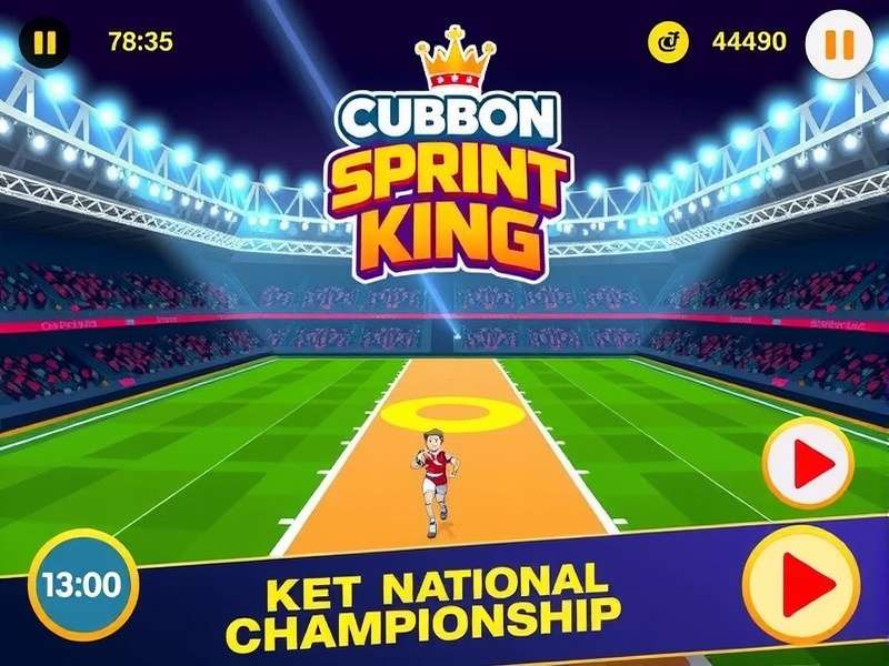 Cubbon Sprint King Game Screenshot